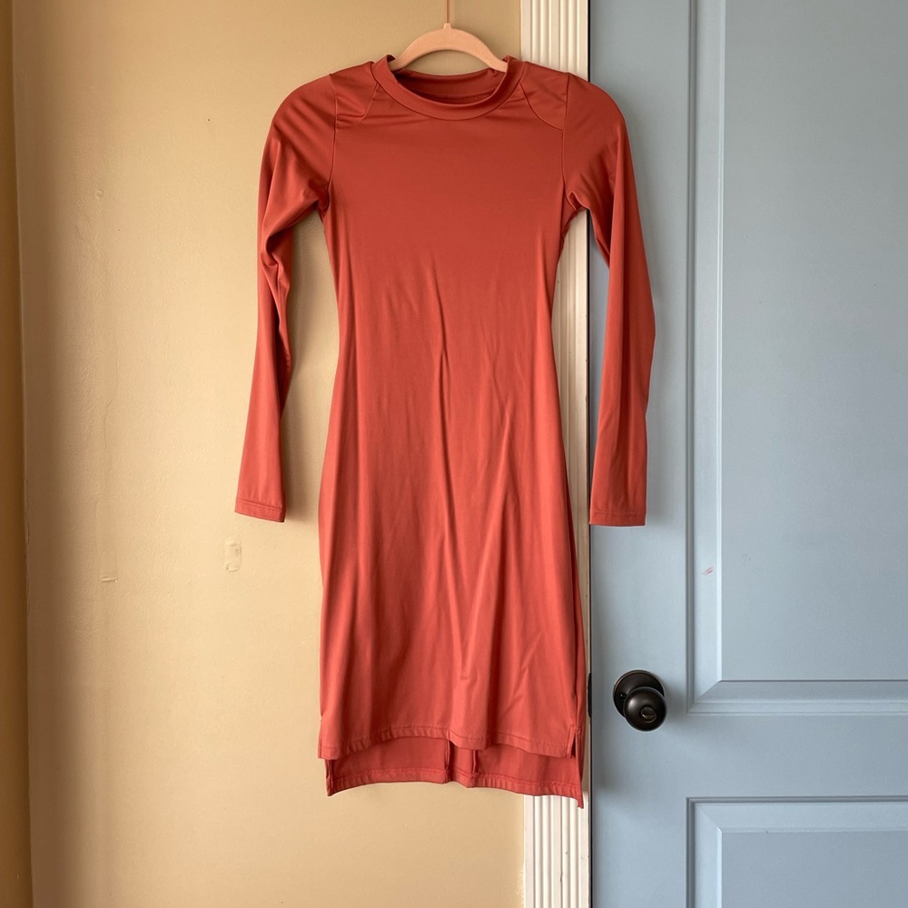 BuffBunny Fall in Love Bodycon dress cinnamon